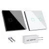Wall light switch MACLEAN MCE712B single touch — smart single-gang switch
