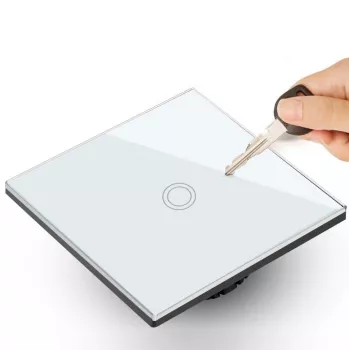 Smart Wi‑Fi touch light switch MACLEAN MCE715W — touch control, Wi‑Fi connectivity