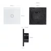 Smart Wi‑Fi touch light switch MACLEAN MCE715W — touch control, Wi‑Fi connectivity