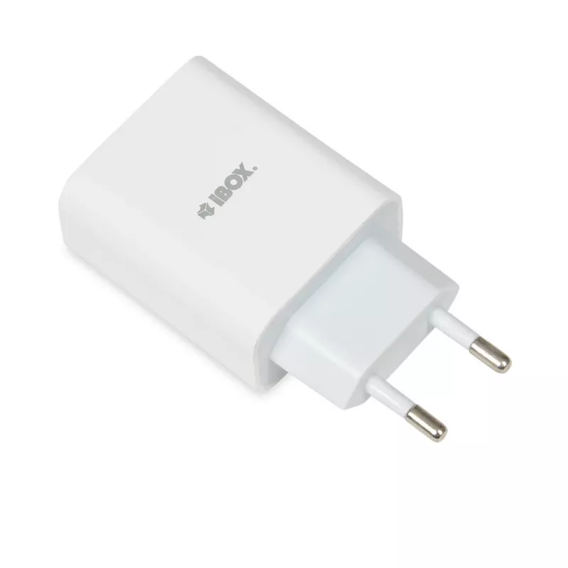 Indoor Charger iBox C-36 Universal White USB Fast Charging