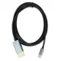 Video cable adapter IBOX ITVCDP4K USB Type-C to DisplayPort 1.8 m Black