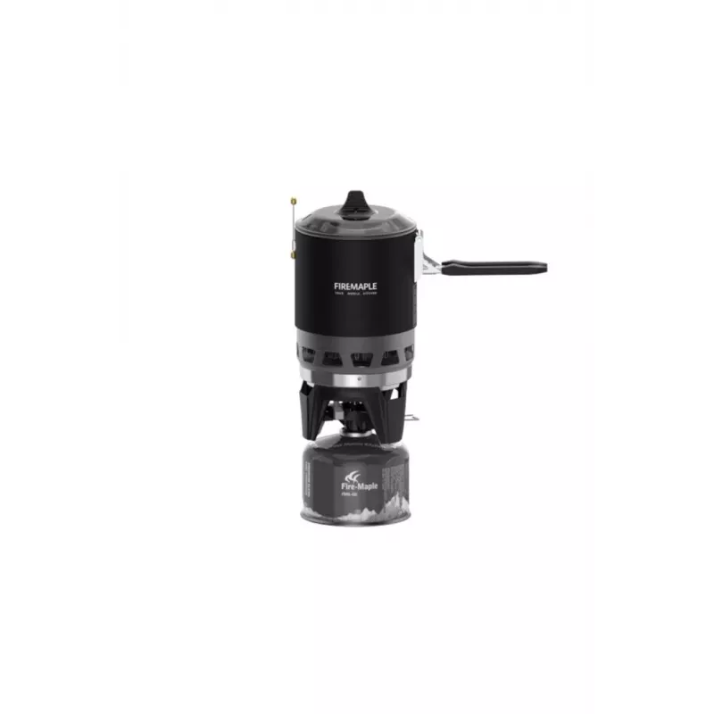 Portable Camping Cooker Fire‑maple FMS‑X3 Black — compact, lightweight single‑burner stove