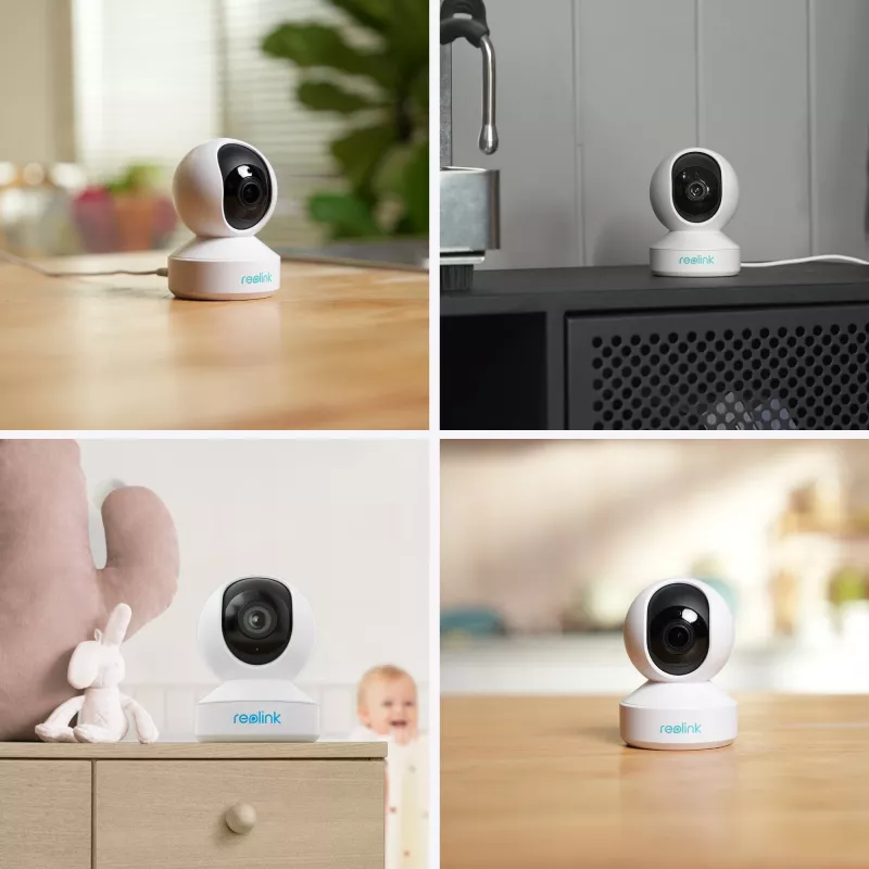 Reolink | Super HD WiFi Camera | E Series E340 | PTZ | 5 MP | 2.8-4mm/F2.0 | H.264 | Micro SD, Max. 512 GB