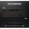 Keyboard K100 RGB Air Wireless Ultra Thin Cherry MX