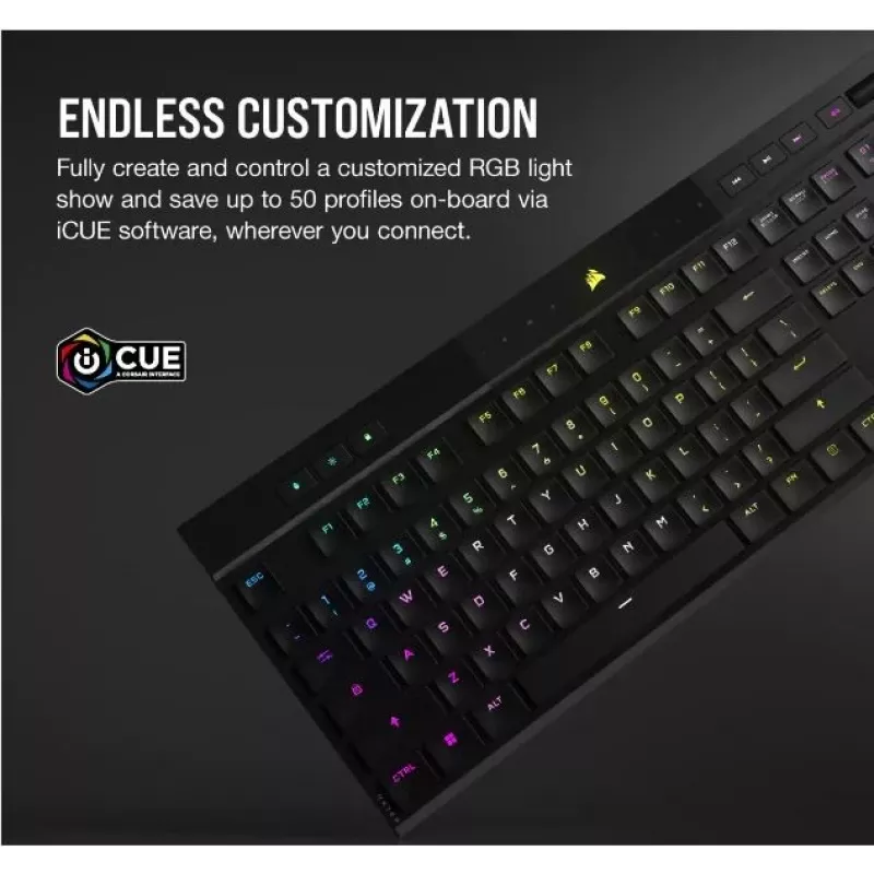 Keyboard K100 RGB Air Wireless Ultra Thin Cherry MX