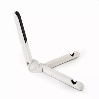 Laptop stand Gembird TA-TS-01/W — white plastic, 178×25×25 mm, 0.091 kg