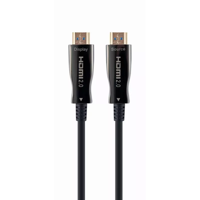 HDMI cable Gembird CCBP-HDMI-AOC-50M-02 50 m, HDMI Type A, HDMI 2.0, 18 Gbit/s, black