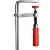 Clamp Bessey GTR12 — opening 12 cm, stainless steel, red, clamping force 244.73 kg