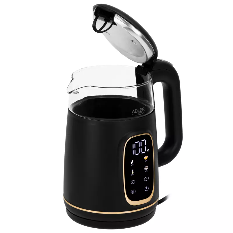 ADLER AD 1305 electric kettle black-gold