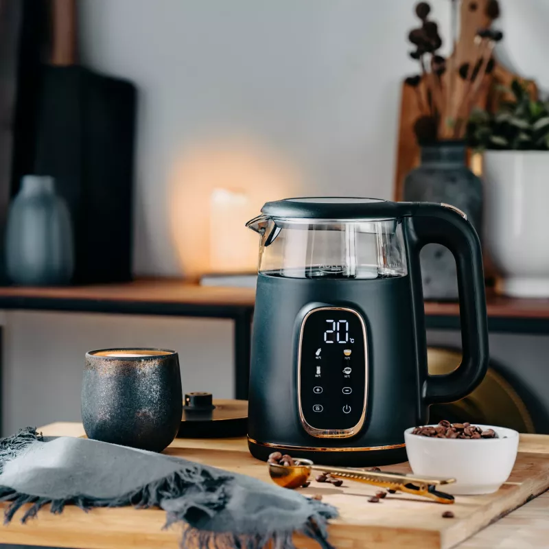 ADLER AD 1305 electric kettle black-gold