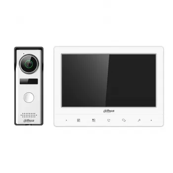 Dahua Single-family analog video intercom kit VTO1000J door station , 1.3 MPx CMOS camera KTA02