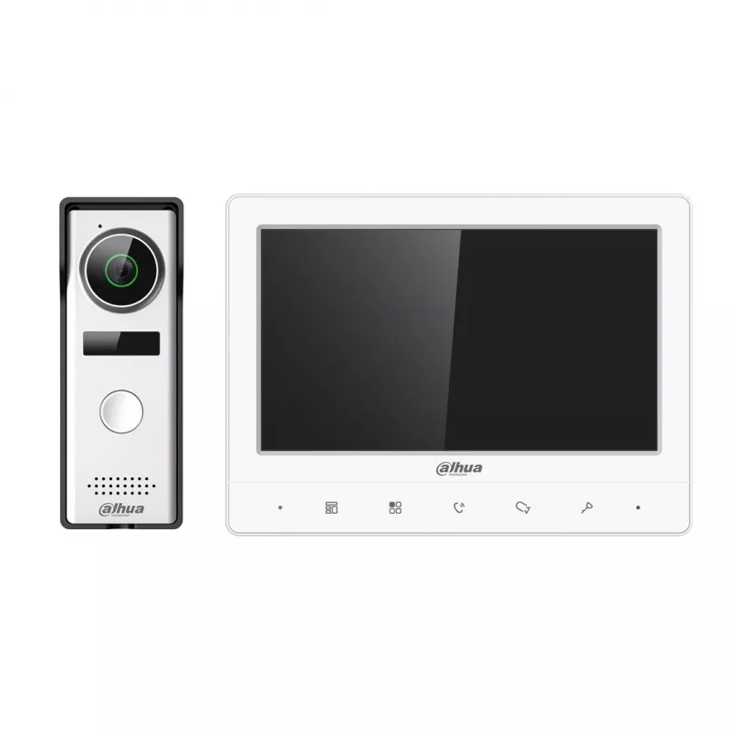 Dahua Single-family analog video intercom kit VTO1000J door station , 1.3 MPx CMOS camera KTA02