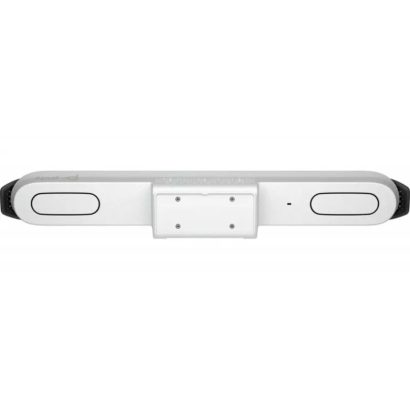 HP POLY POLY Studio X52 All‑In‑One Video Bar — 4K UHD, 30 fps, 95° FOV, 5x digital zoom, Wi‑Fi, Bluetooth, Android, White