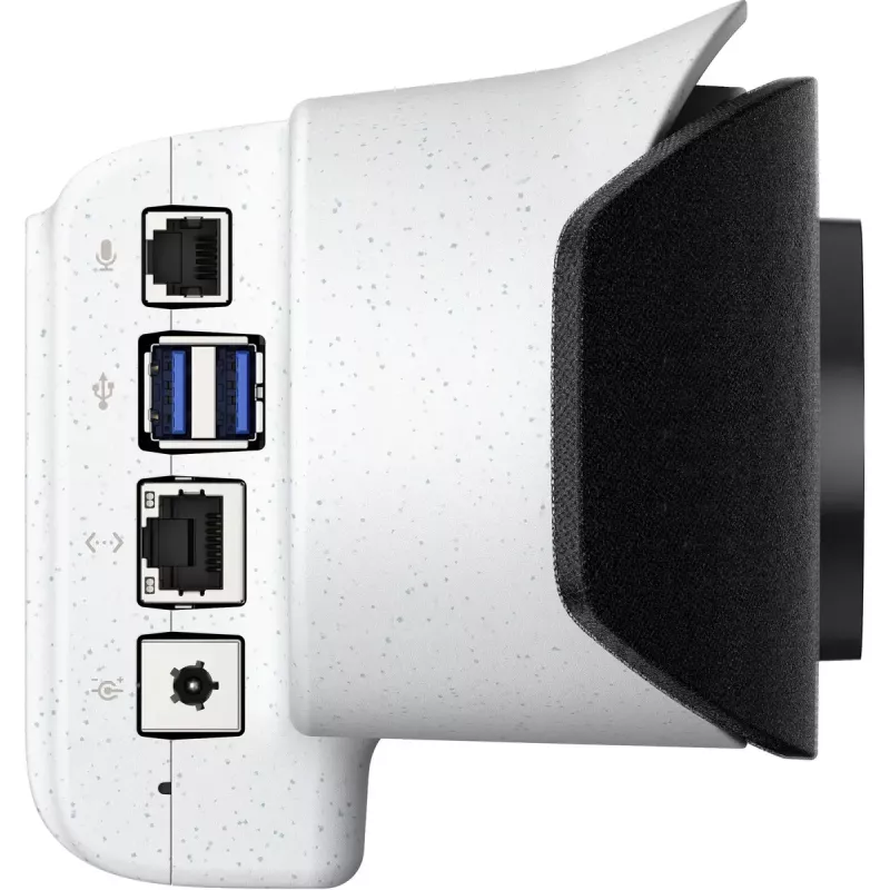 HP POLY POLY Studio X52 All‑In‑One Video Bar — 4K UHD, 30 fps, 95° FOV, 5x digital zoom, Wi‑Fi, Bluetooth, Android, White