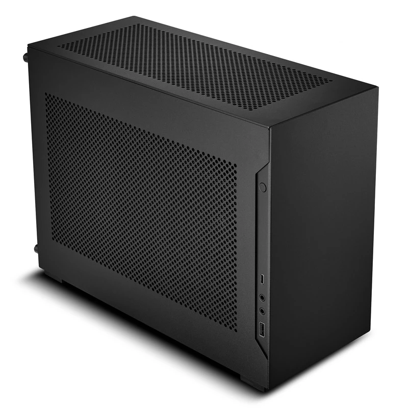 Lian Li A4-H2O X4 Mini-ITX Enclosure, PCIE4.0 riser cable - black (A4-H2O X4) | ITwork