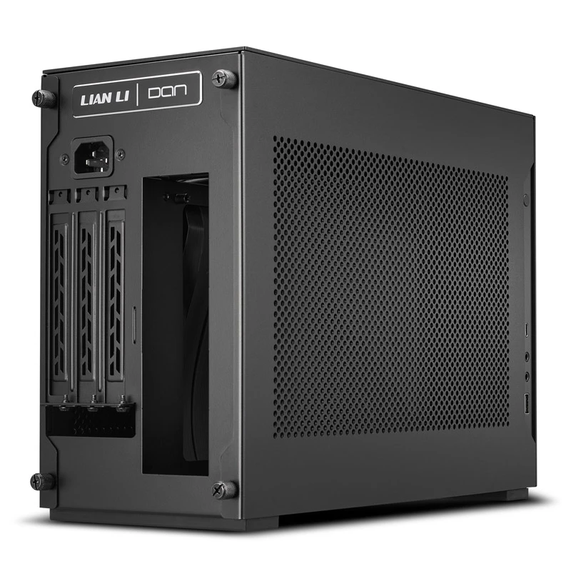 Lian Li A4-H2O X4 Mini-ITX Enclosure, PCIE4.0 riser cable - black (A4-H2O X4) | ITwork