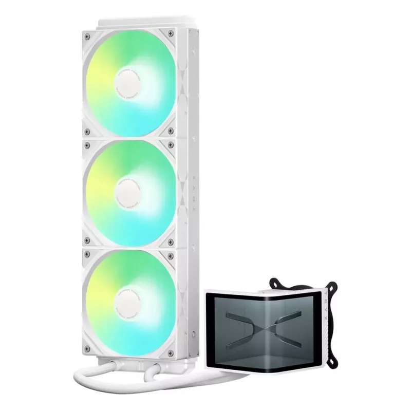 Liquid CPU Cooler TRYX PANORAMA SE ARGB 360 3D-AMOLED Display, 360mm Radiator