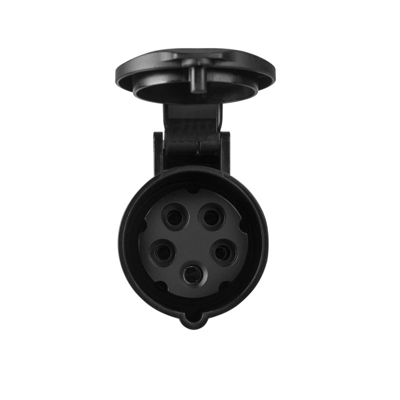 Electric vehicle charging cable Green Cell EVAK01, Type 1 to Schuko, 16 A, 230–400 V, 0.4 m, black