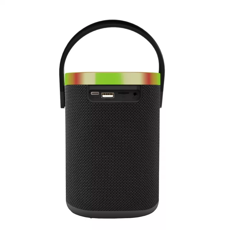 Portable speaker GEMBIRD SPK-BT-LED-06, Bluetooth, built-in LED, rechargeable battery