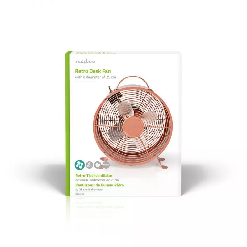 Nedis FNCL10PK20 household fan Pink