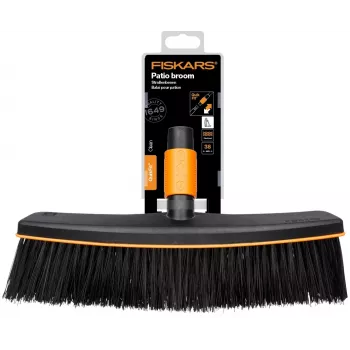 Fiskars 1001416 broom Plastic Black, Orange