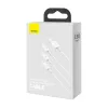 USB Cable Baseus Superior USB 2.0 1.5m USB A USB C/Micro USB A/Lightning White