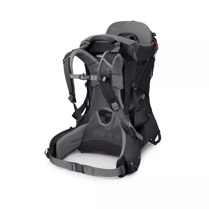 Child Carrier Osprey Poco Premium Tourist Carrier — Osprey, model 10005972/550/O/S, Black, lightweight comfortable design