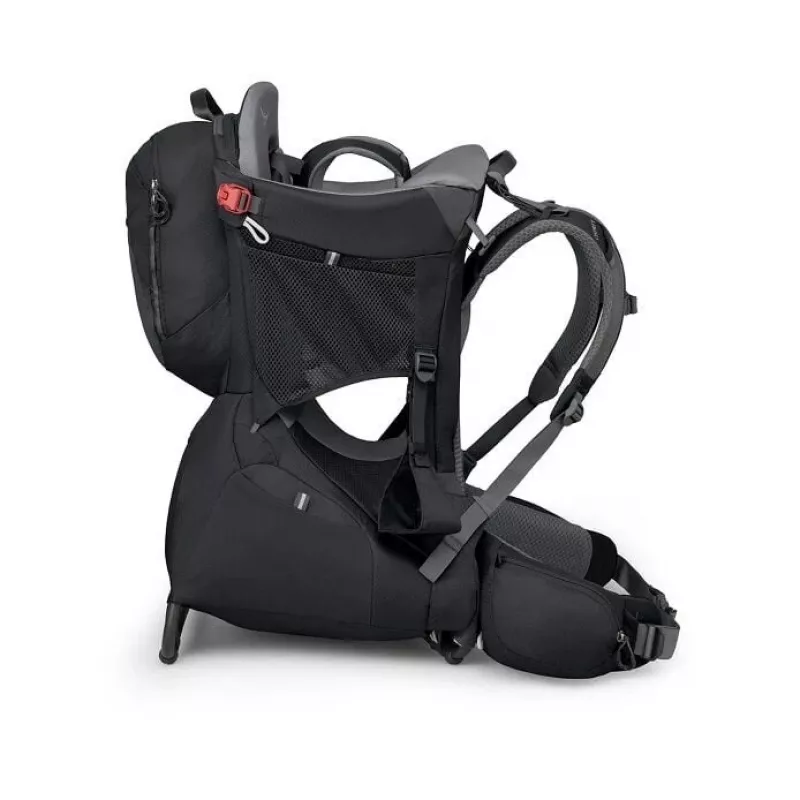 Child Carrier Osprey Poco Premium Tourist Carrier — Osprey, model 10005972/550/O/S, Black, lightweight comfortable design