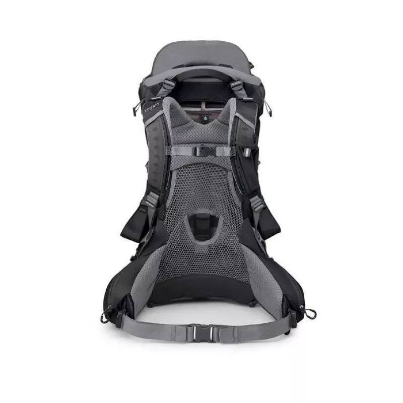 Child Carrier Osprey Poco Premium Tourist Carrier — Osprey, model 10005972/550/O/S, Black, lightweight comfortable design