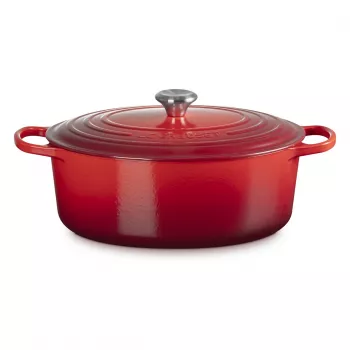 Le Creuset Signature Oval Roaster Cherry Red 33 cm