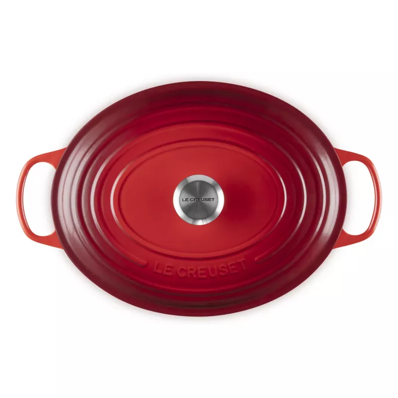 Le Creuset Signature Oval Roaster Cherry Red 33 cm