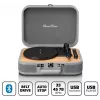 Turntable suitcase Lenco TT-116GR portable vinyl player with Bluetooth 5.0, USB, AUX, built-in speakers, 4W, supports 7/10/12-inch records
