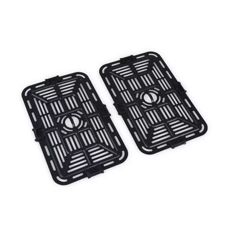 Airfryer Princess 1.182068.01.001 double-basket hot air fryer 8 L 2400 W 220°C touch LED (black)