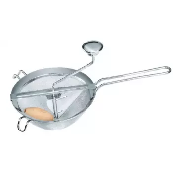 Kitchen strainer GEFU FLEISSIGES LIESCHEN Stainless steel round 199mm