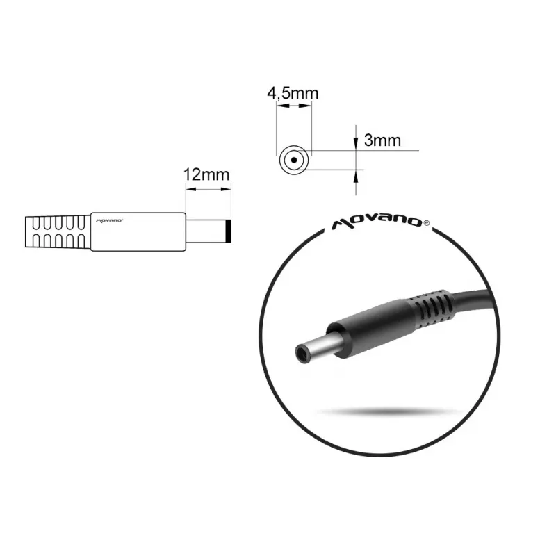 Power adapter MITSU 19V 4.74A model 5ZM013 for portable devices