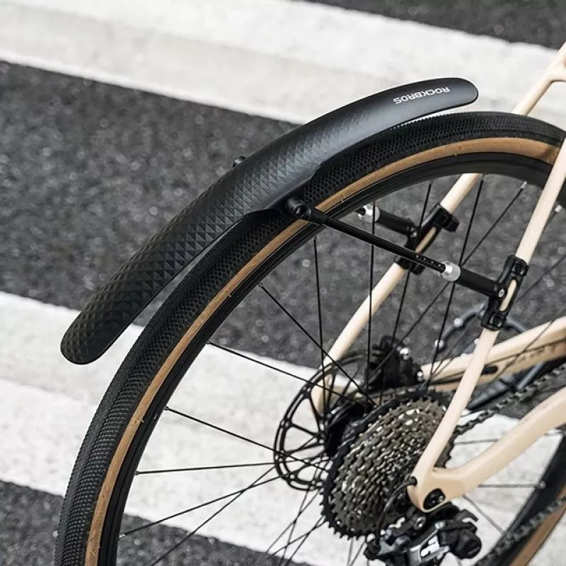Rockbros 28210007001 Adjustable universal mudguard - Black