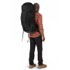 Trekking Backpack Osprey Kestrel 68 Black L/XL
