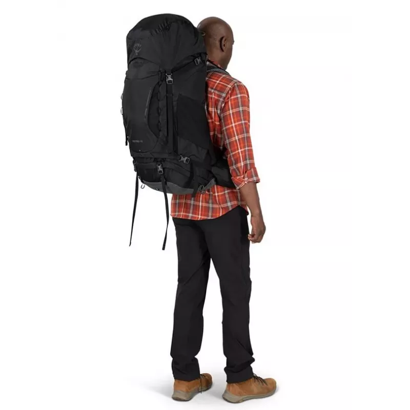 Trekking Backpack Osprey Kestrel 68 Black L/XL