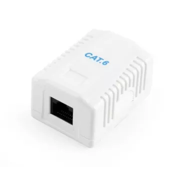 PoE adapter Gembird NCAC-1U6-01 for Cat6 cables, white