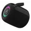 Mono portable speaker GEMBIRD GMB Audio SPK-BT-LED-05-BK — 8 W RMS, 6.6 cm driver, Bluetooth, MicroSD support, black cylinder