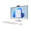 All-in-One PC HP 27-cr0232nw — AMD Ryzen 5 7520U, 16GB RAM, 512GB SSD, 27 inch FHD, Windows 11 Home, Wi‑Fi 6 (White)