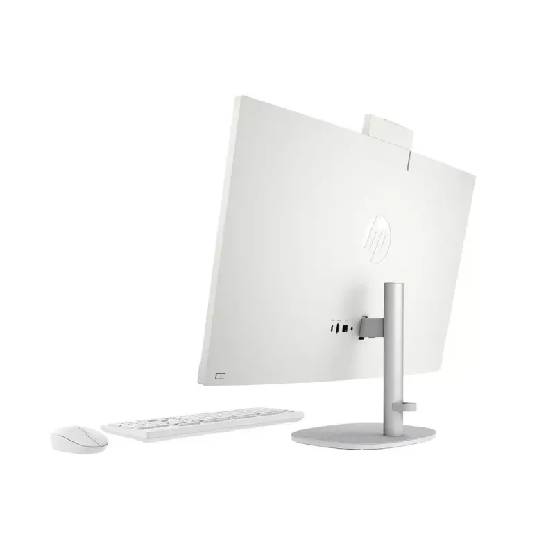 All-in-One PC HP 27-cr0232nw — AMD Ryzen 5 7520U, 16GB RAM, 512GB SSD, 27 inch FHD, Windows 11 Home, Wi‑Fi 6 (White)