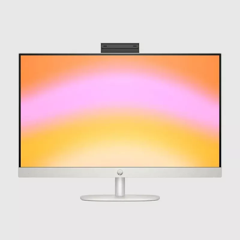 All-in-One PC HP 27-cr0232nw — AMD Ryzen 5 7520U, 16GB RAM, 512GB SSD, 27 inch FHD, Windows 11 Home, Wi‑Fi 6 (White)