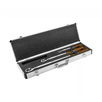 Set of Neo Tools bi-directional torque wrenches 1/4, 3/8, 1/2, 3 pieces