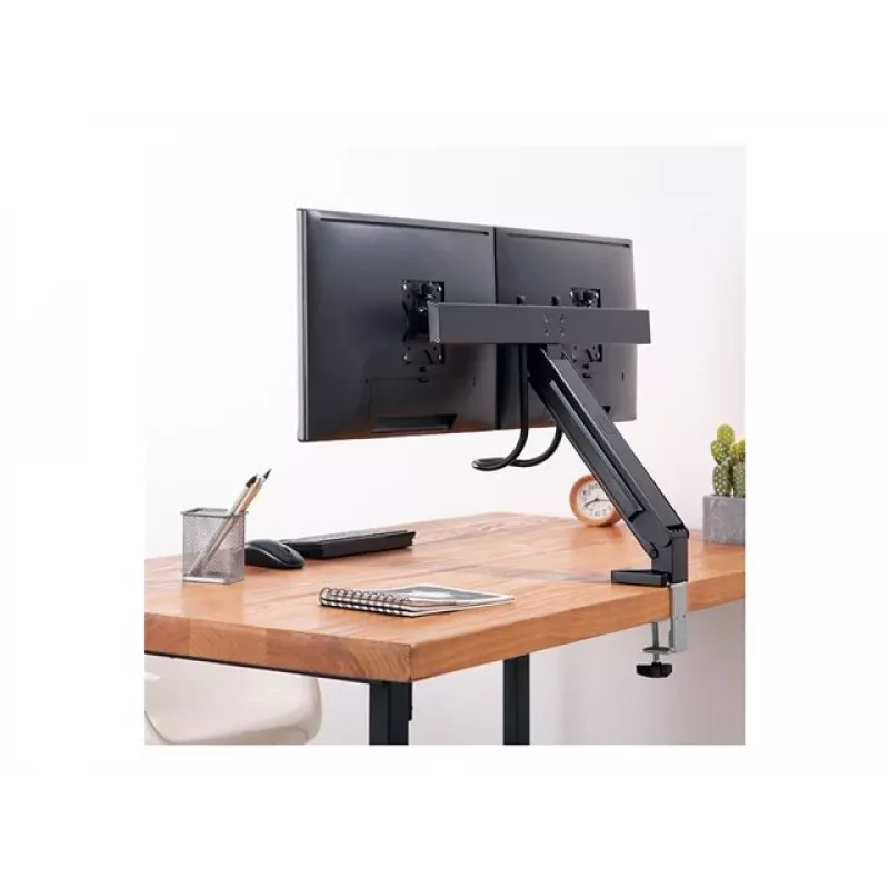 LOGILINK BP0102 Dual Monitor mount 17-27inch steel space-saving