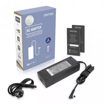MITSU AC Adapter for LG laptops, 20V 5.79A 110W, DC connector 4.4 mm