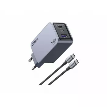 UGREEN Indoor Charger Nexode Pro 3-Port GaN PD Fast Charger 2 USB Type-C