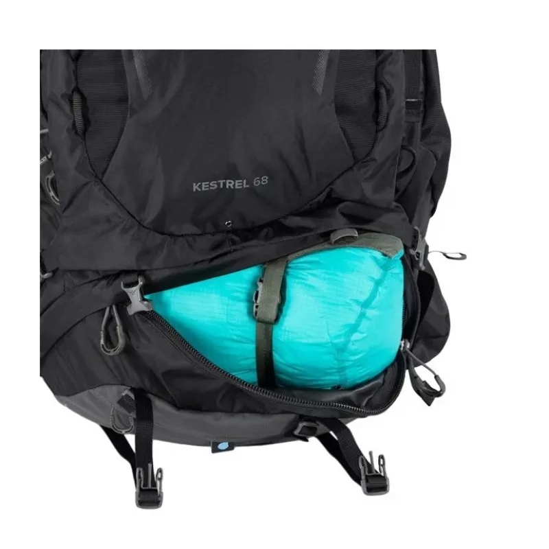 Trekking Backpack Osprey Kestrel 48 black S/M