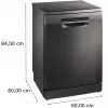 Bosch Serie 4 SMS4EMC06E dishwasher Freestanding 14 place settings B
