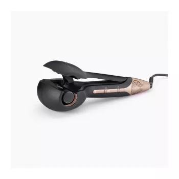 Curling iron BaByliss Wave Secret Air C1900E — warm technology, LED display, 2.5 m cord, black